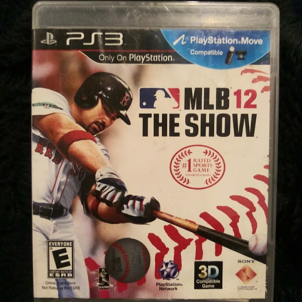 PS3 MLB 12 THE SHOW BASEBALL VIDEO GAME